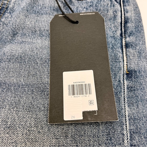 Levi’s x AMBUSH Baggy Jeans Medium Indigo Unisex Size 26x31 Gender Neutral NEW - Picture 12 of 15